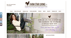 Desktop Screenshot of farmstarliving.com